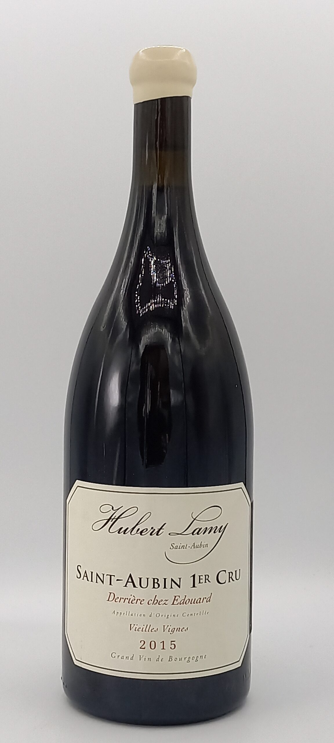 BOURGOGNE MAGNUM SAINT AUBIN 1ER CRU « DERRIERE CHEZ EDOUARD » ROUGE 2015 DOMAINE H LAMY