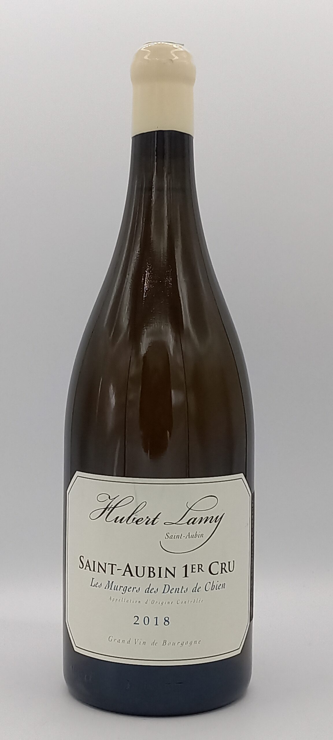 BOURGOGNE MAGNUM SAINT AUBIN 1ER CRU MURGERS LES DENTS DE CHIEN 2018 BLANC DOMAINE HUBERT LAMY