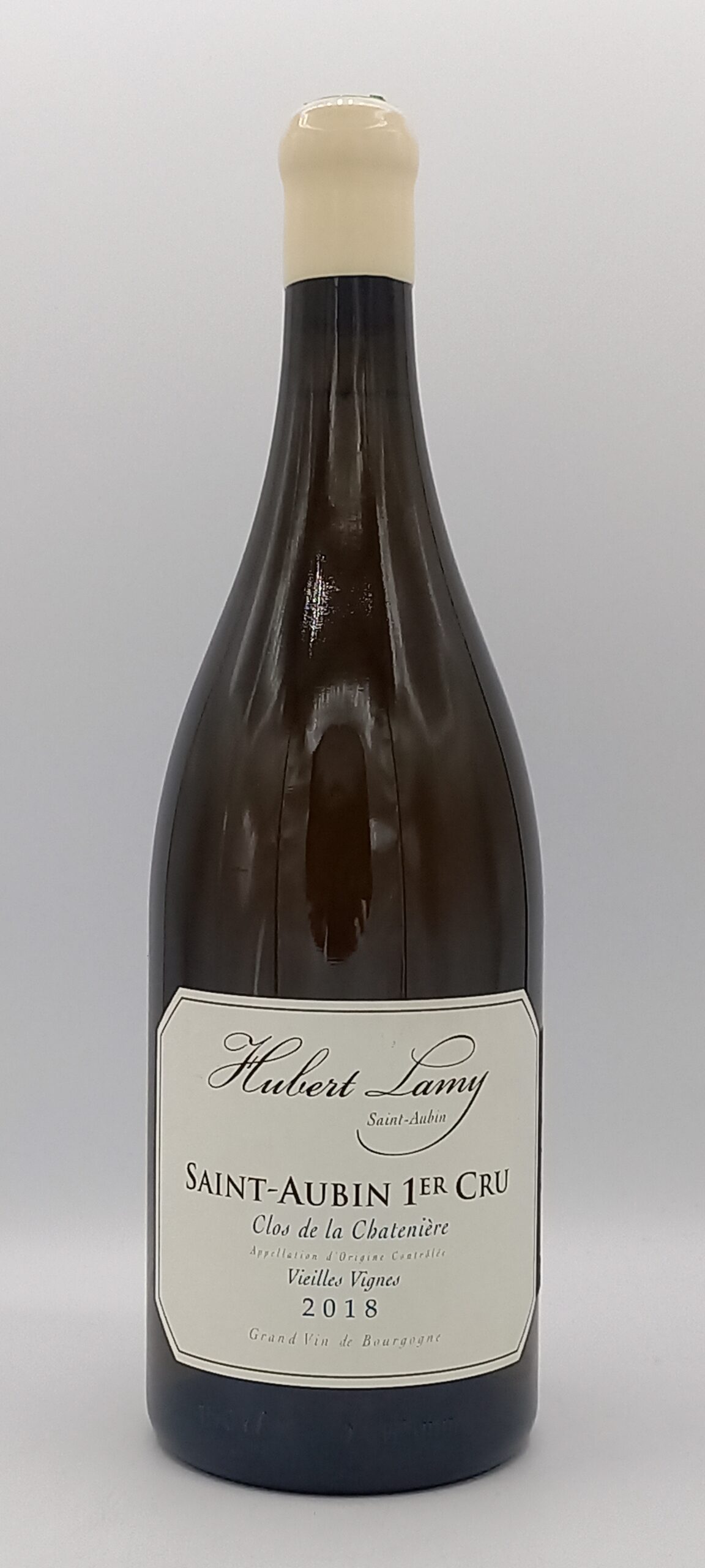 BOURGOGNE MAGNUM SAINT AUBIN 1ER CRU CLOS DE LA CHATENIERE 2018 BLANC DOMAINE HUBERT LAMY