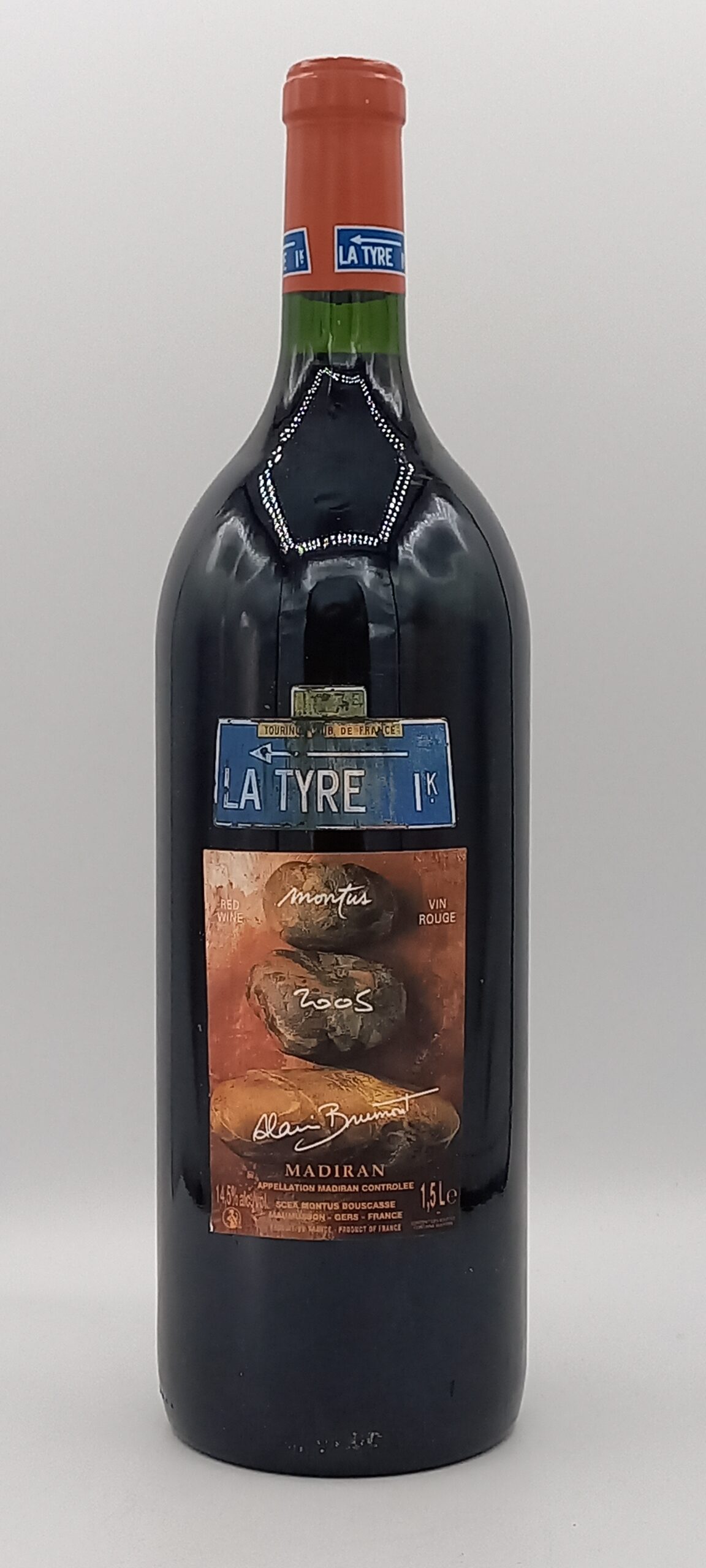 MADIRAN LA TYRE DOMAINE DE MONTUS BOUSCASSE 2005