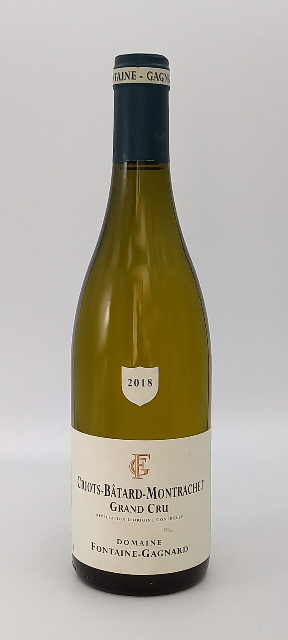 BOURGOGNE CRIOT BATARD MONTRACHET GRAND CRU 2018 DOMAINE FONTAINE GAGNARD