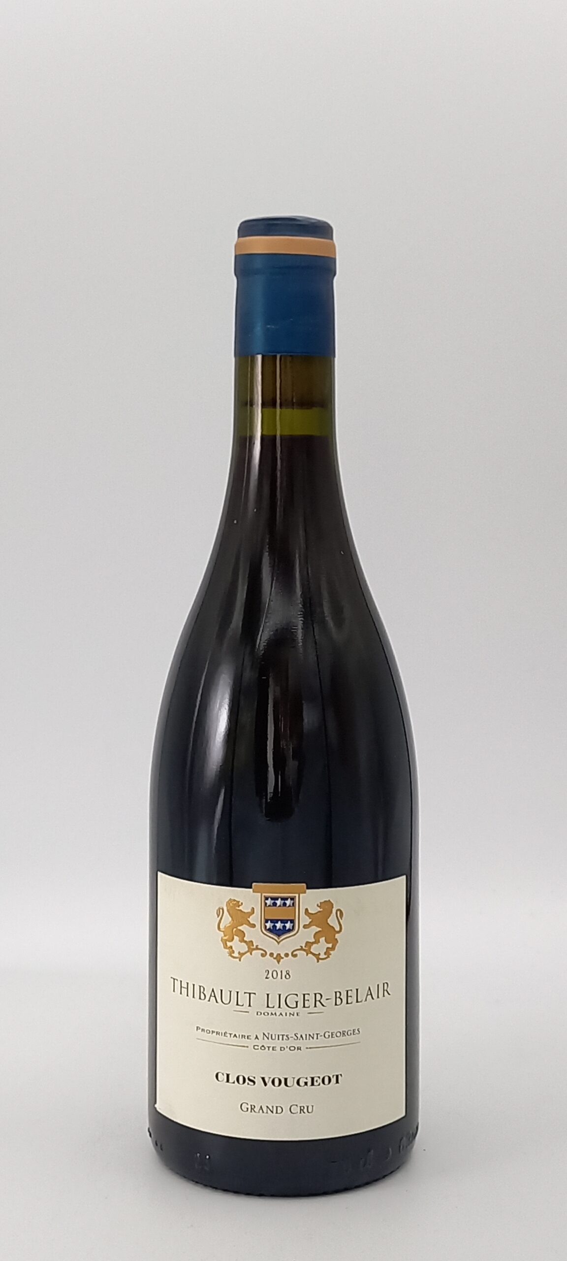 BOURGOGNE CLOS VOUGEOT GRAND CRU 2018 DOMAINE THIBAULT LIGER BELAIR