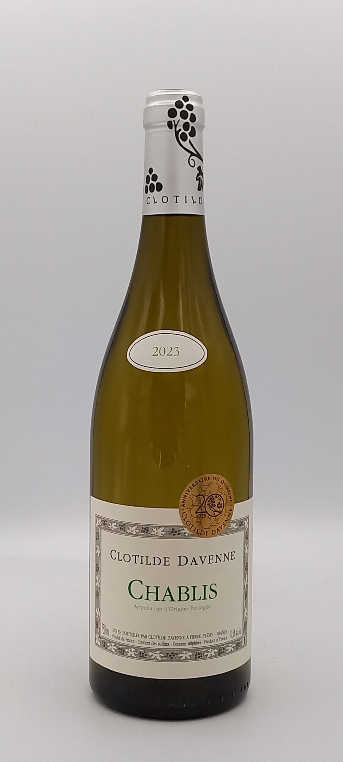 BOURGOGNE CHABLIS 2023  DOMAINE  C DAVENNE