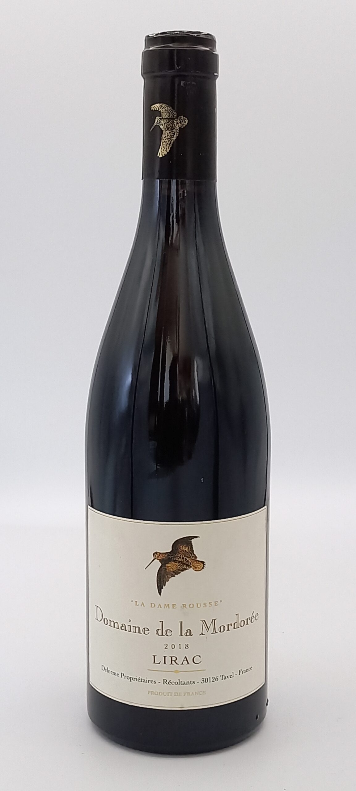 CDR LIRAC « La Dame Rousse » 2018 BIO Domaine de La Mordorée