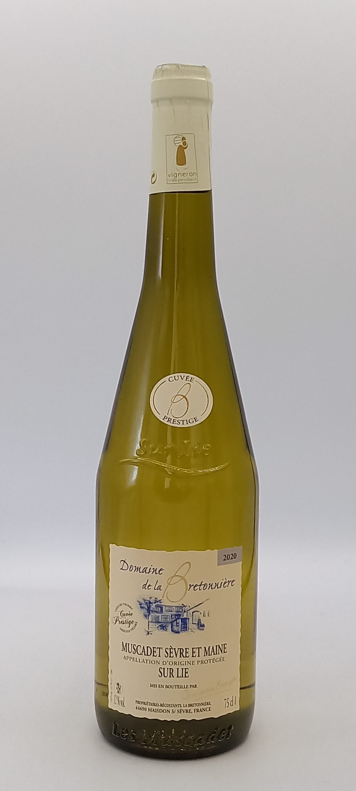 LOIRE MUSCADET SUR LIE 2020 PRESTIGE DOMAINE BRETONNIERE