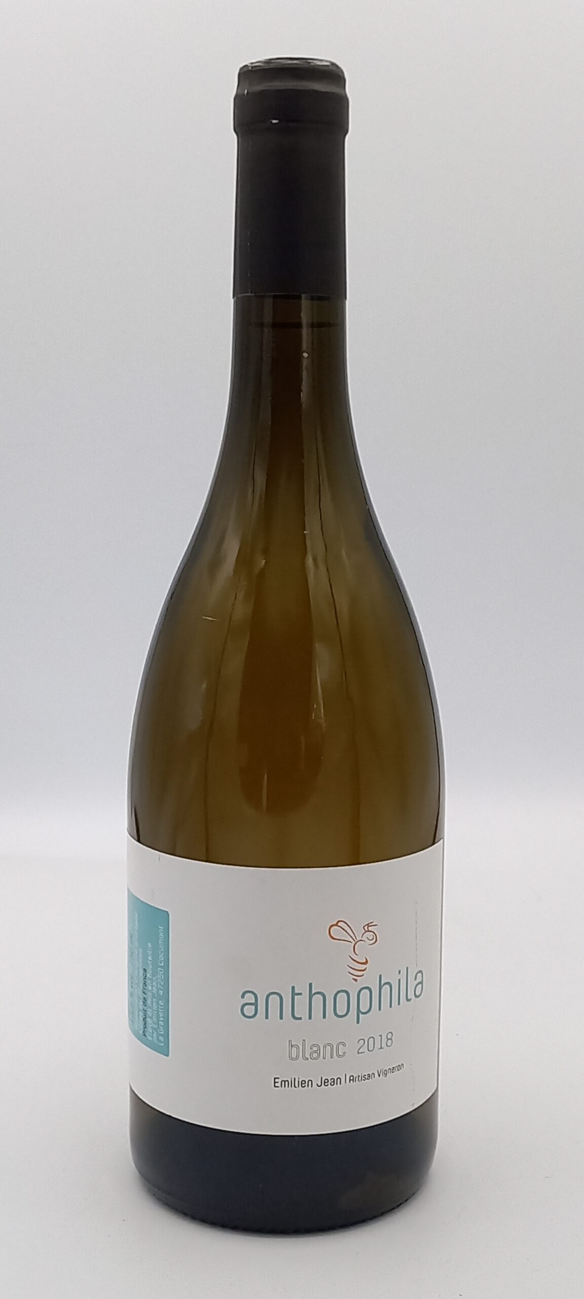 COTES DU MARMANDAIS ANTHOPHILA BLANC 2018 EMILIEN JEAN