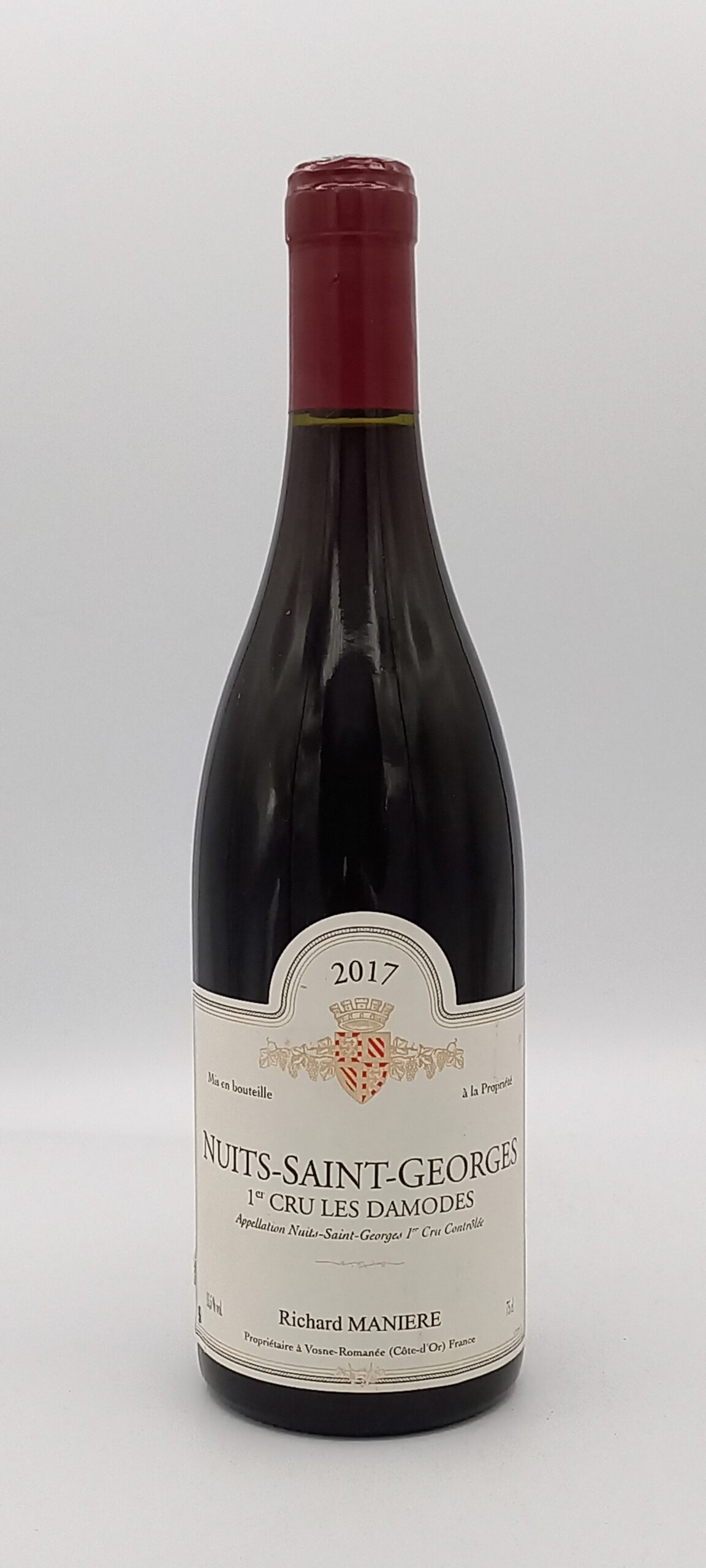 BOURGOGNE NUITS SAINT GEORGES 1ER CRU « LES DAMODES » 2017 DOMAINE MANIERE
