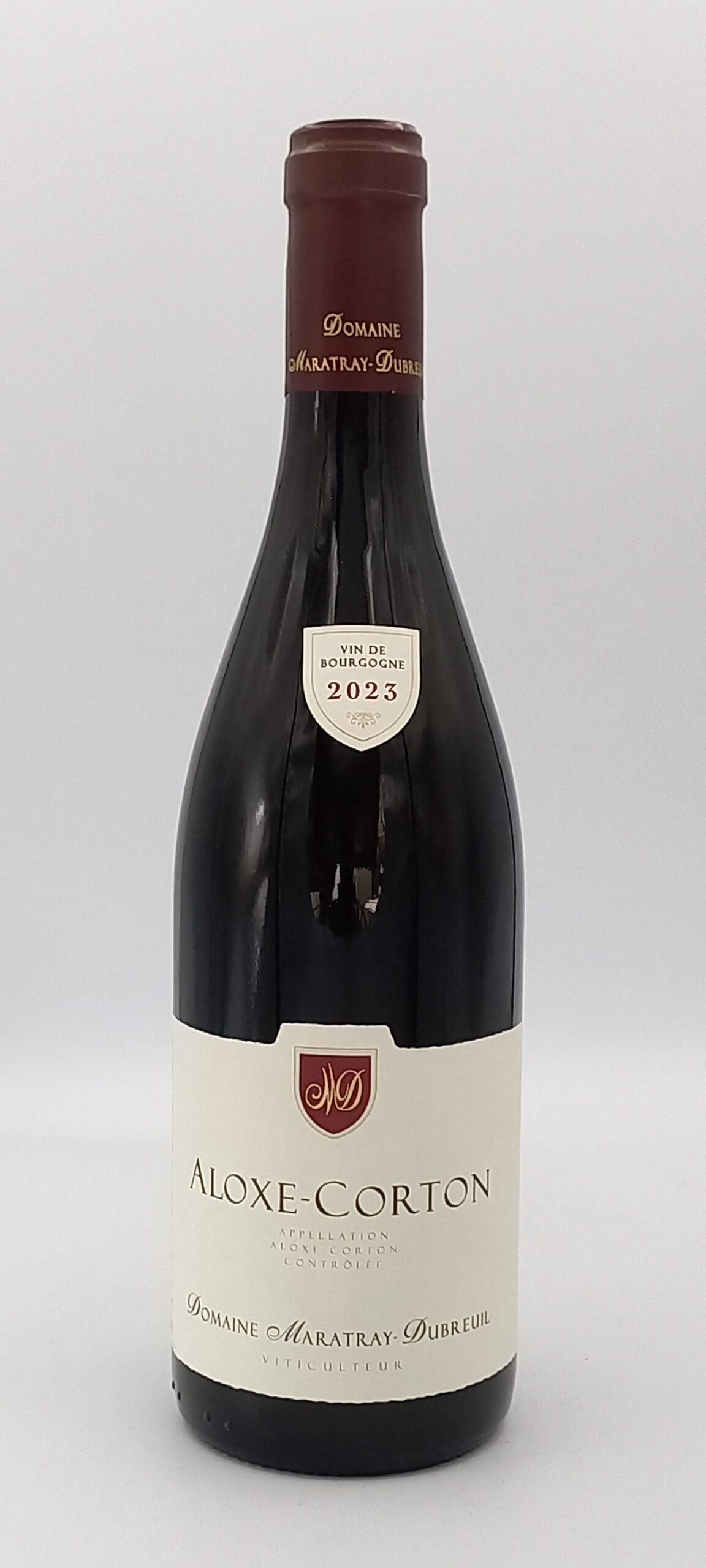 BOURGOGNE ALOXE CORTON 2023 ROUGE DOMAINE MARATRAY DUBREUIL