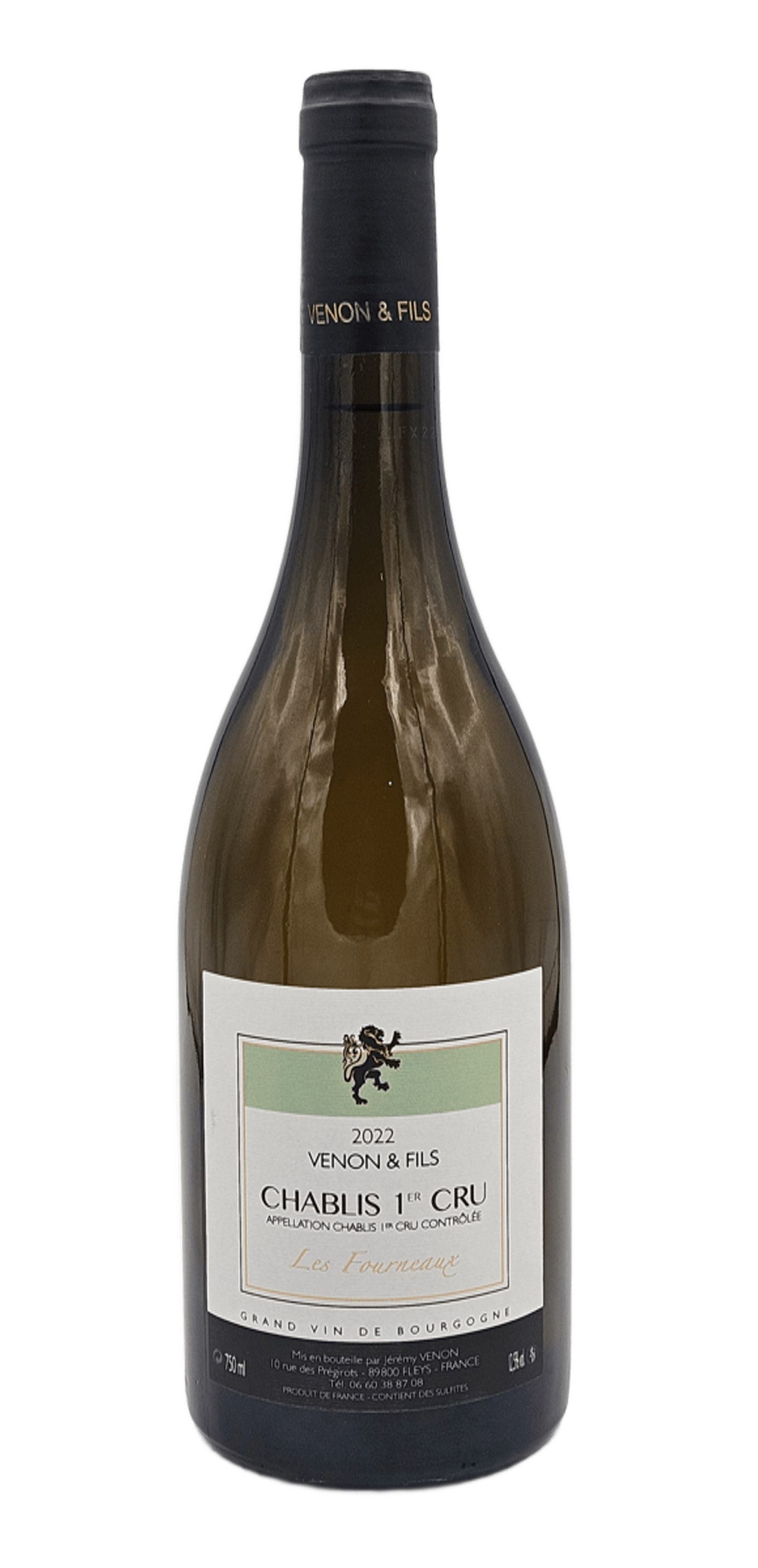 Bourgogne Chablis 1er Cru « Les Fourneaux » – Blanc – 2022 – Domaine Venon & Fils