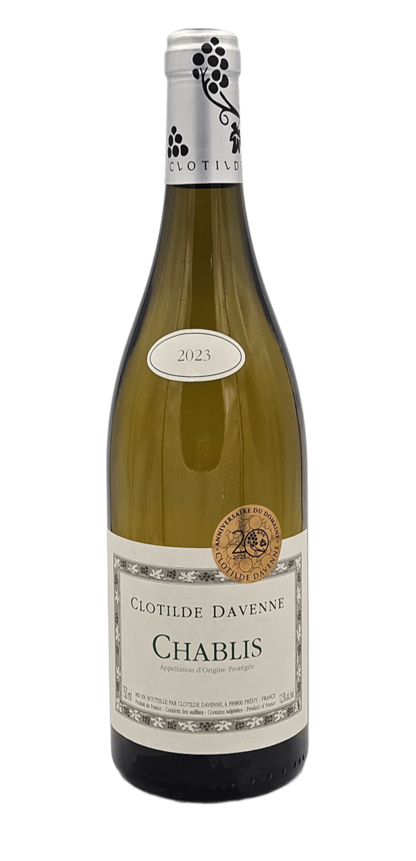 Bourgogne Chablis – 2023 – Domaine Clotilde Davenne Bourgogne Chablis – 2023 – Domaine Clotilde Davenne