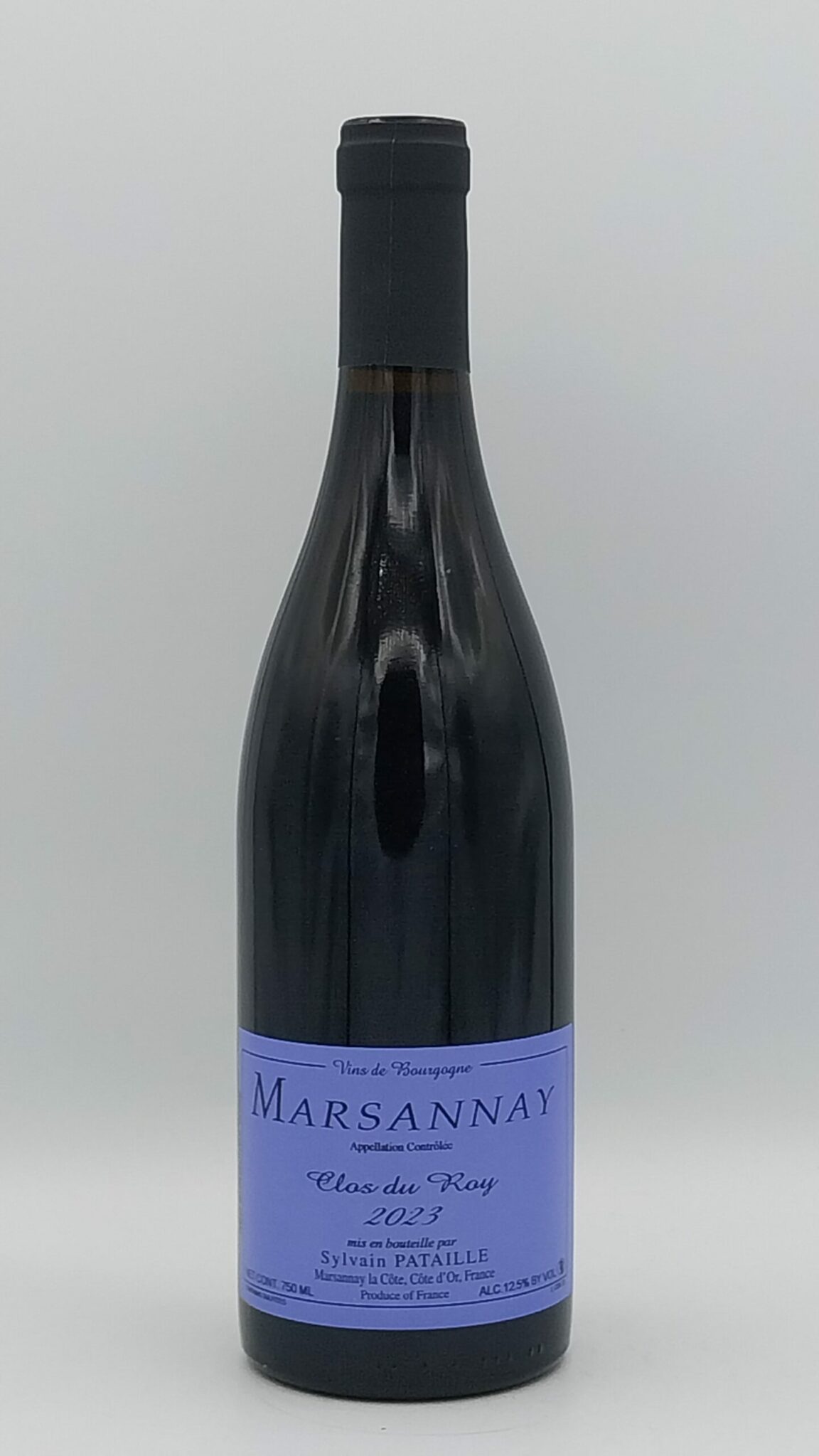 BOURGOGNE MARSANNAY CLOS DU ROY ROUGE 2023 DOMAINE SYLVAIN PATAILLE