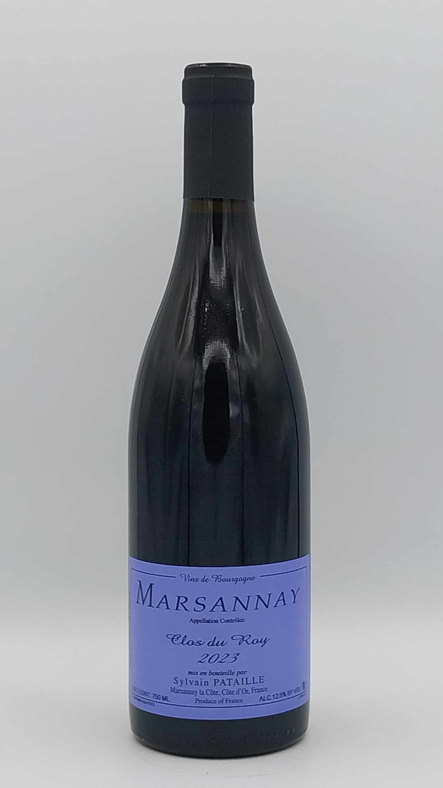 BOURGOGNE MARSANNAY CLOS DU ROY ROUGE 2023 DOMAINE SYLVAIN PATAILLE