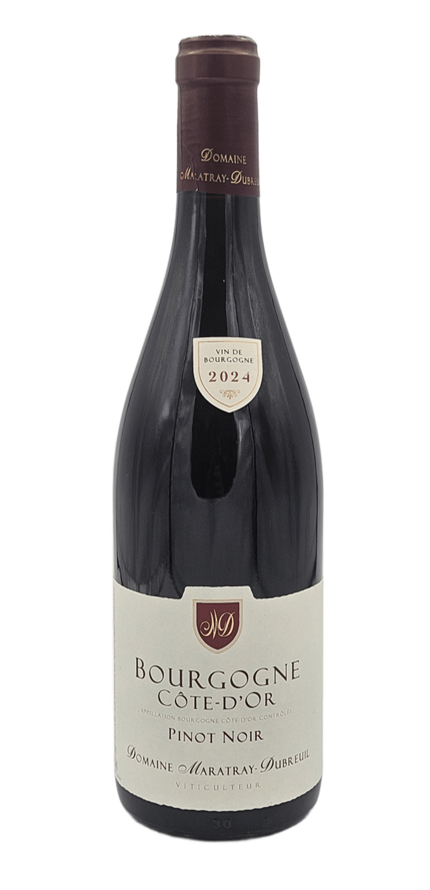 Bourgogne Côte-d&rsquo;Or Pinot Noir – Rouge – 2024 – Domaine Maratray-Dubreuil