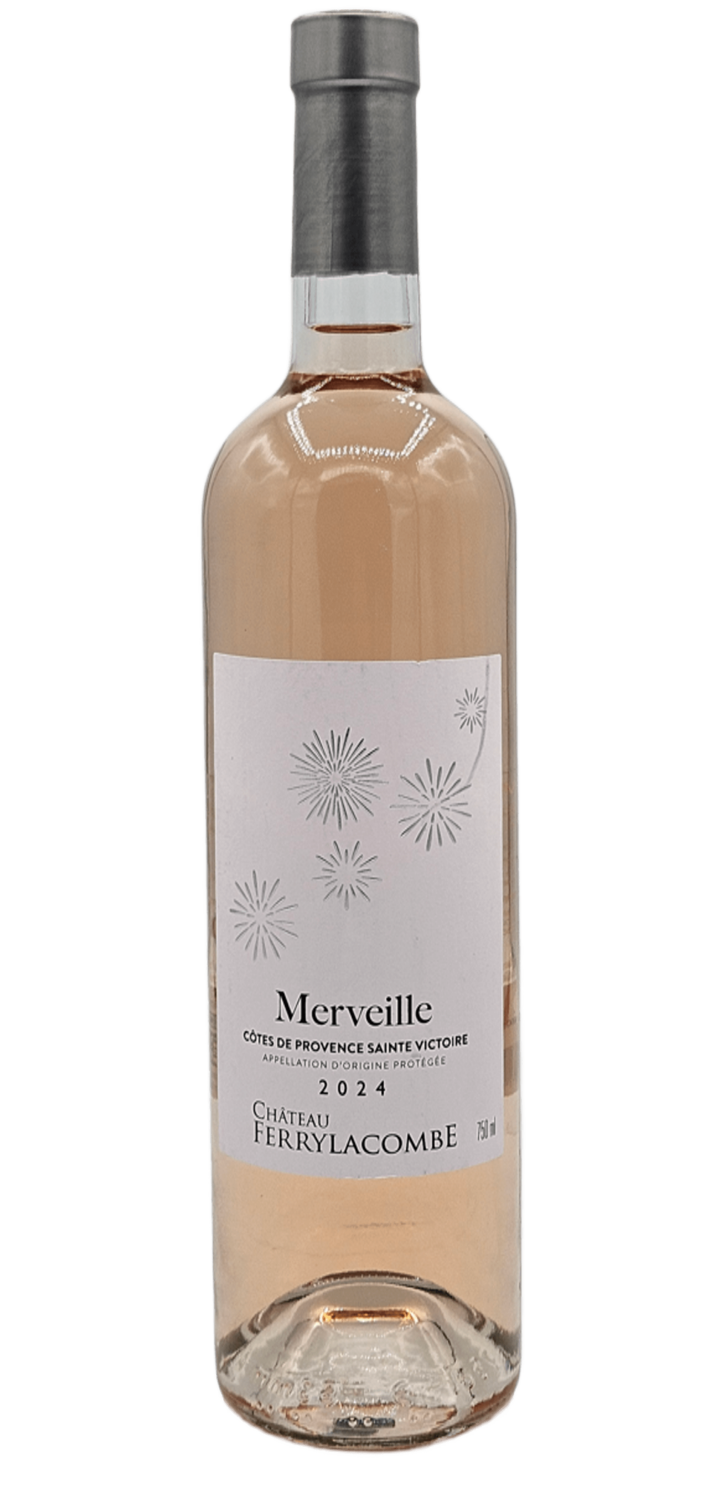 Côte de Provence Sainte Victoire « Merveille » Gamme Argente – Rosé – 2024 – Château Ferry-Lacombe Côte de Provence Sainte Victoire « Merveille » Gamme Argente – Rosé – 2024 – Château Ferry-Lacombe