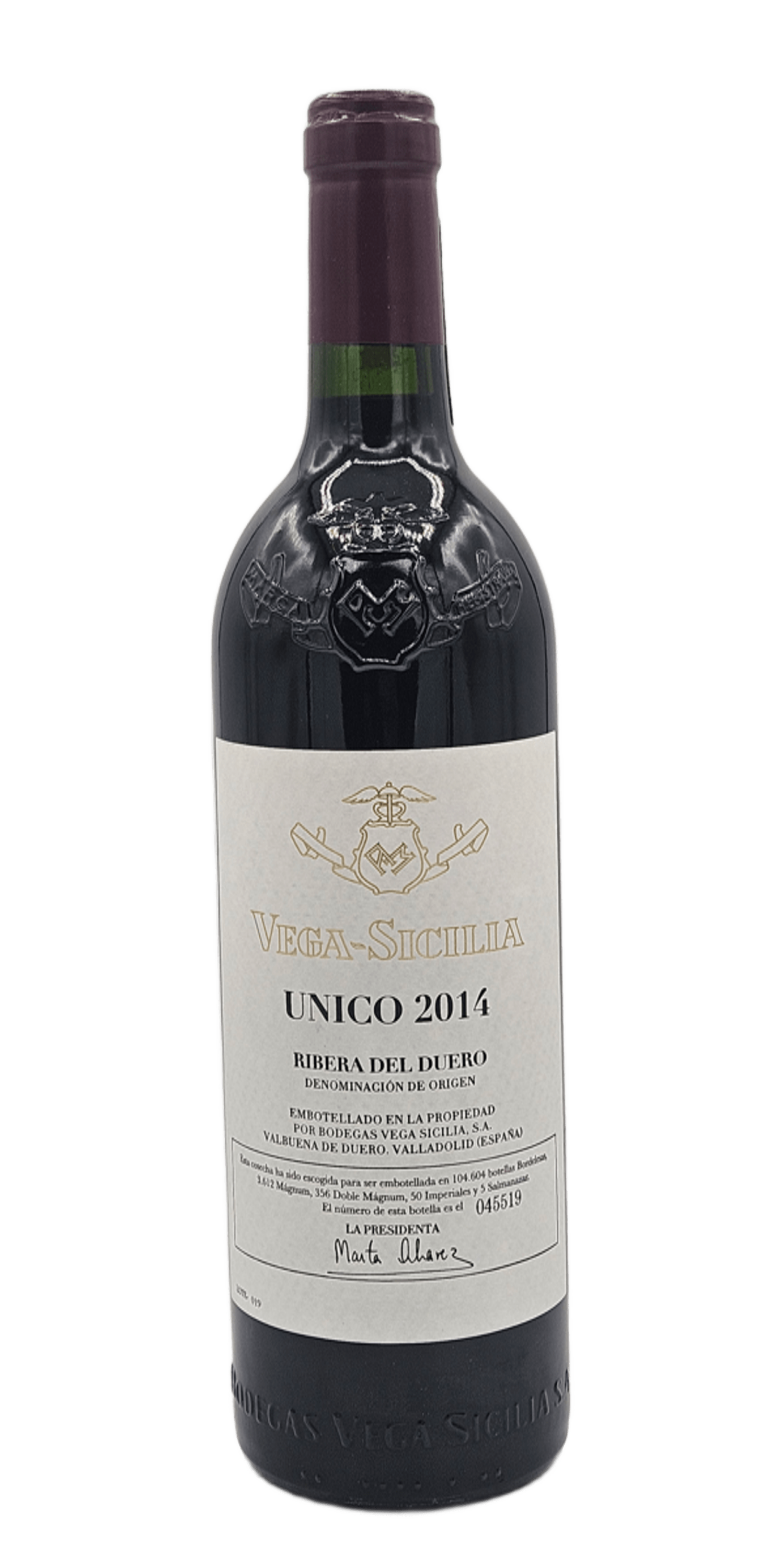 Ribera del Duero « Unico » – Rouge – 2014 – Vega-Sicilia