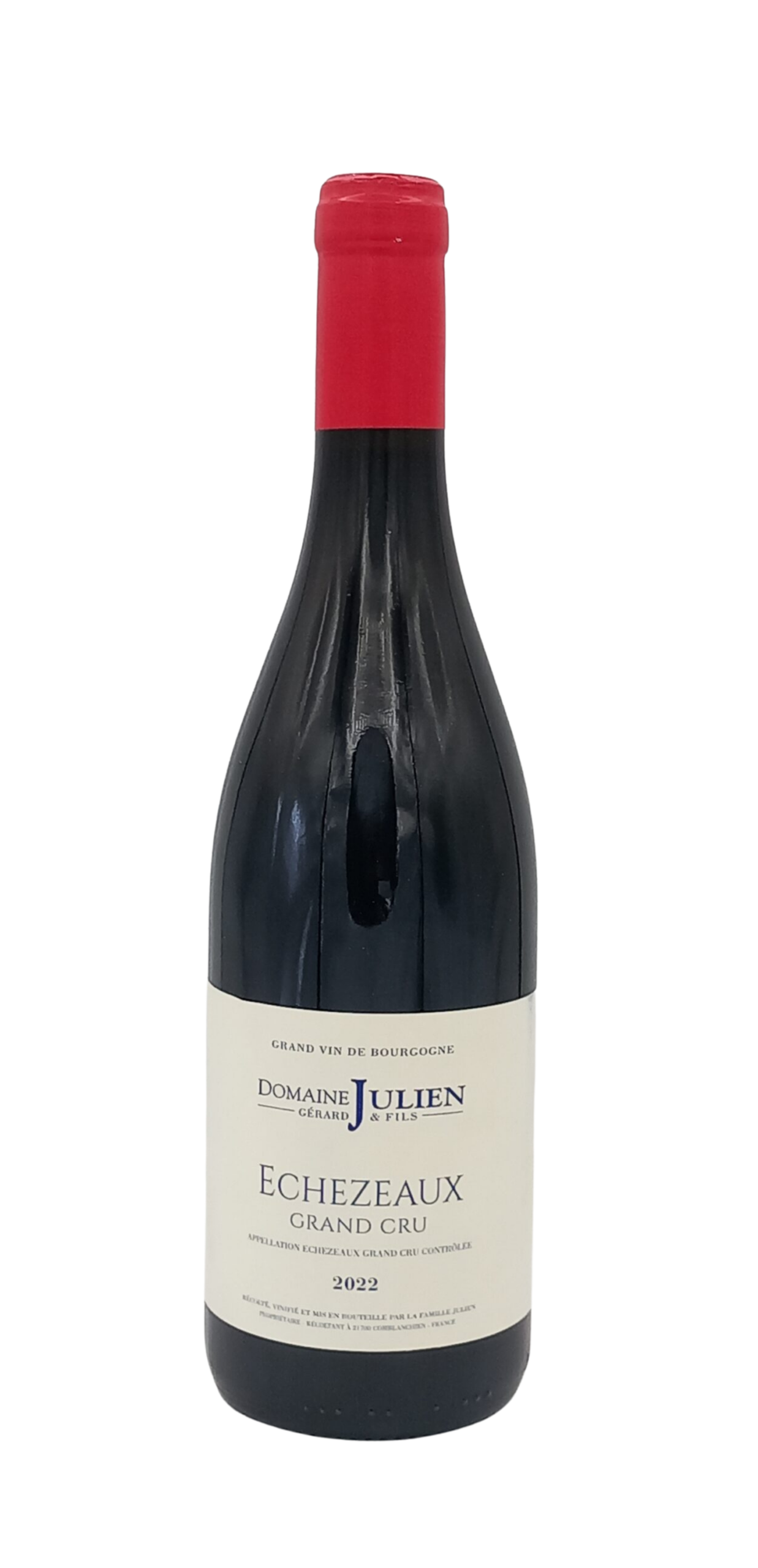 BOURGOGNE ECHEZEAUX GRAND CRU ROUGE 2022 DOMAINE JULIEN GERARD ET FILS BOURGOGNE ECHEZEAUX GRAND CRU ROUGE 2022 DOMAINE JULIEN GERARD ET FILS