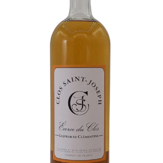ECORCE DU CLOS LIQUEUR DE CLEMENTINE 3 L 37% CLOS ST JOSEPH