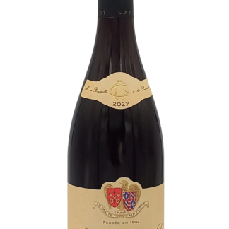 BOURGOGNE ALOXE CORTON ROUGE 2022 1ER CRU "LA TOPPE AU VERT" DOMAINE CAPITAIN GAGNEROT