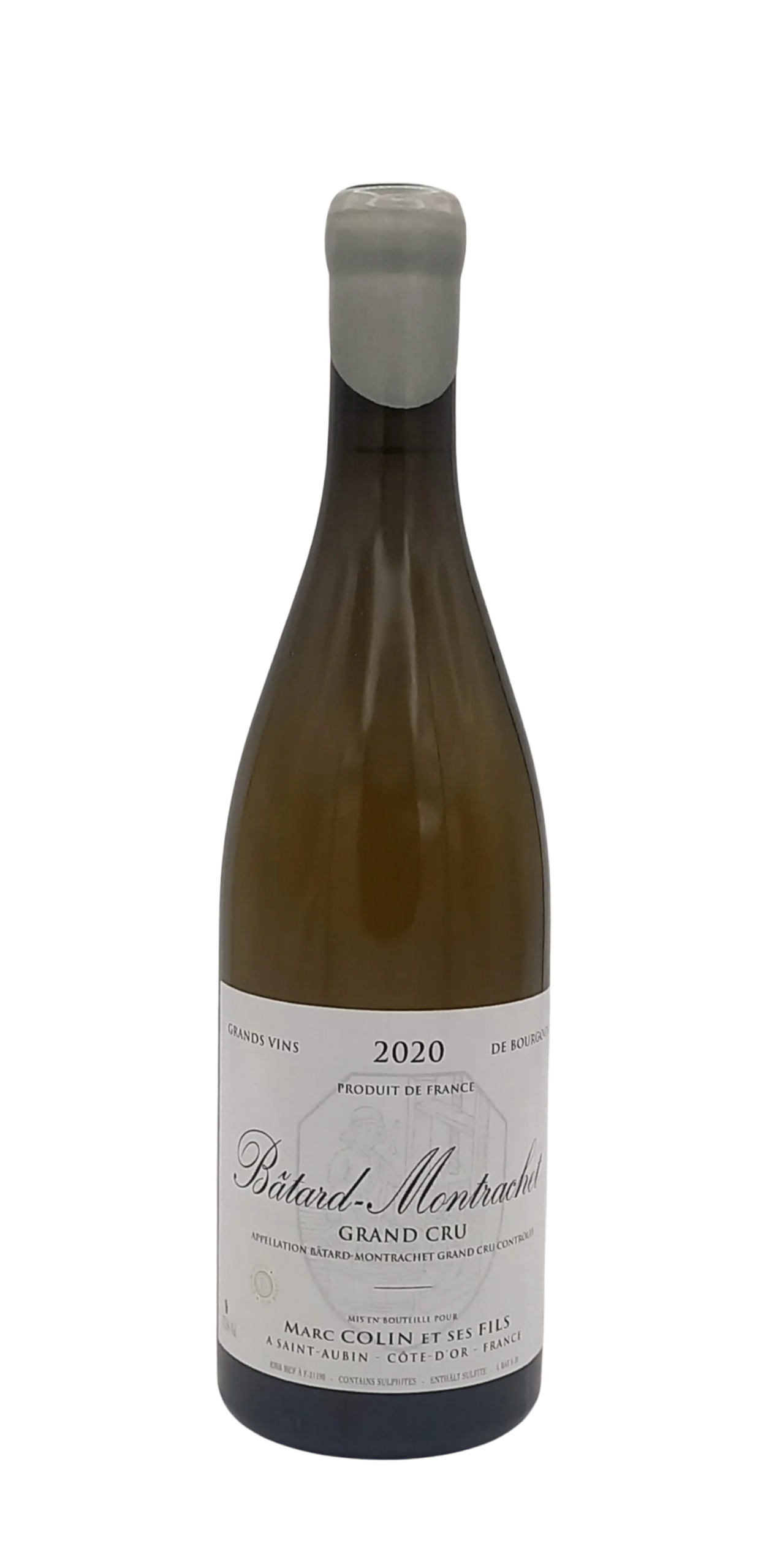 BOURGOGNE BATARD MONTRACHET BLANC GRAND CRU 2020  DOMAINE MARC COLIN