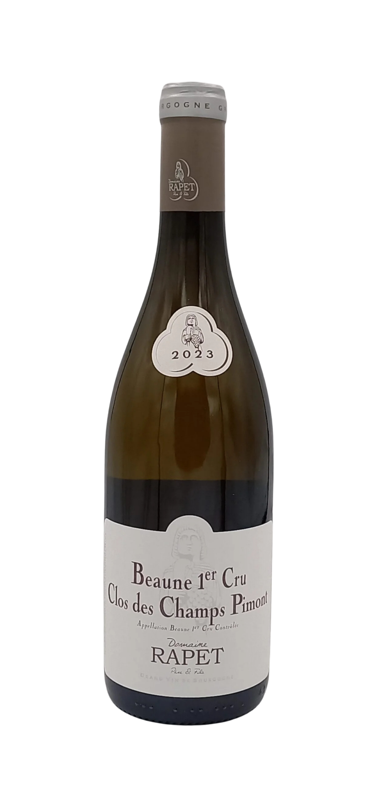 BOURGOGNE BEAUNE 1ER CRU « CLOS DES CHAMPS PIMONT « BLANC 2023 DOMAINE RAPET PERE ET FILS