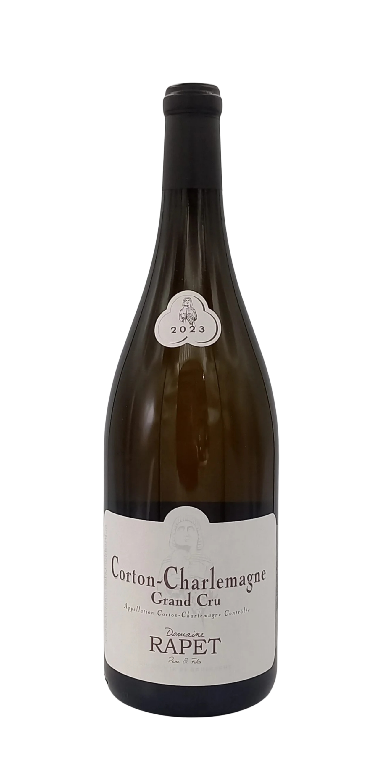 BOURGOGNE MAGNUM CORTON CHARLEMAGNE 2023 GRAND CRU DOMAINE RAPET PERE ET FILS
