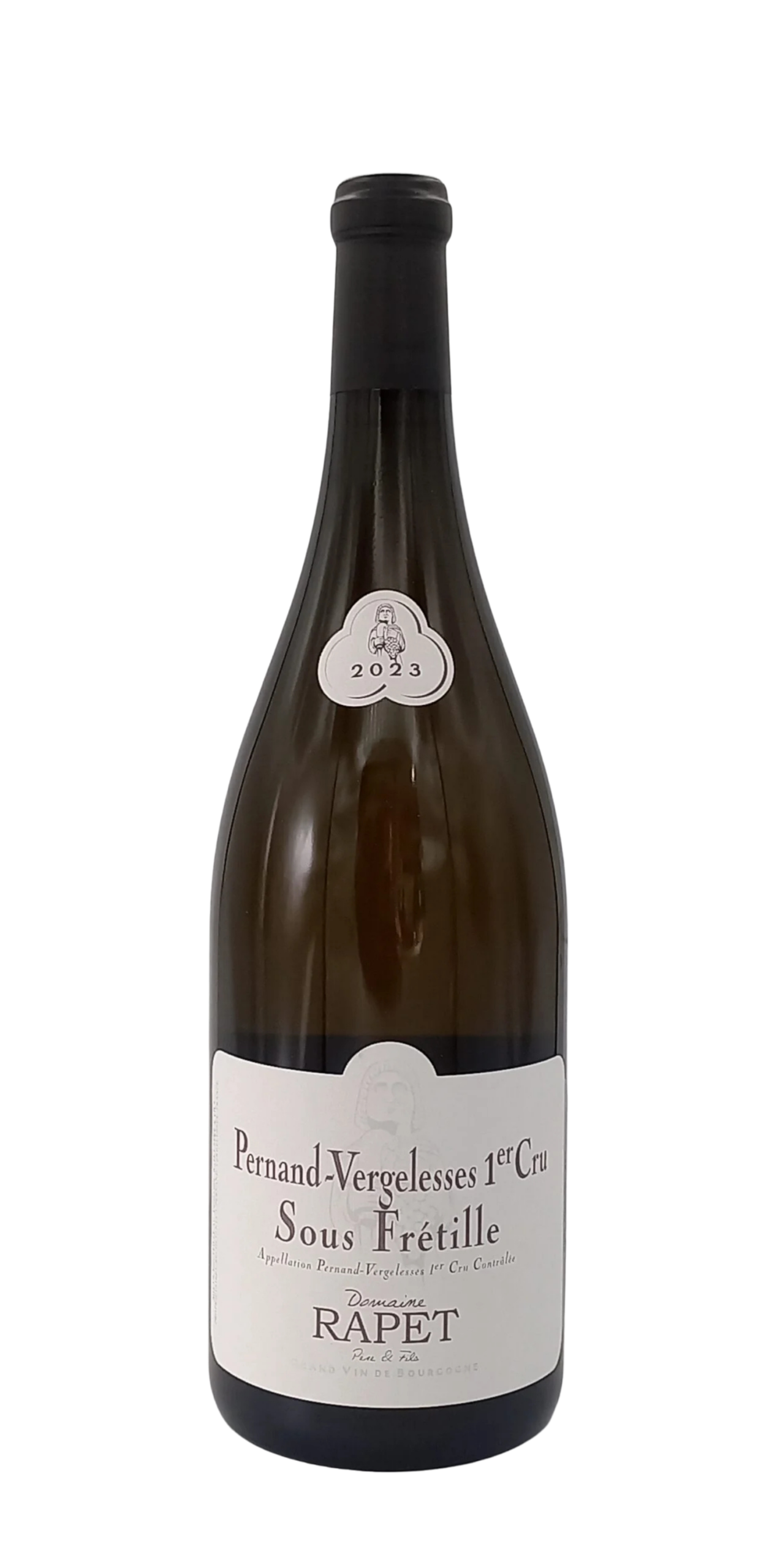 BOURGOGNE MAGNUM PERNAND VERGELESSES 1 ER CRU « SOUS FRETILLES » BLANC 2023 DOMAINE RAPET PERE ET FILS BOURGOGNE MAGNUM PERNAND VERGELESSES 1 ER CRU « SOUS FRETILLES » BLANC 2023 DOMAINE RAPET PERE ET FILS