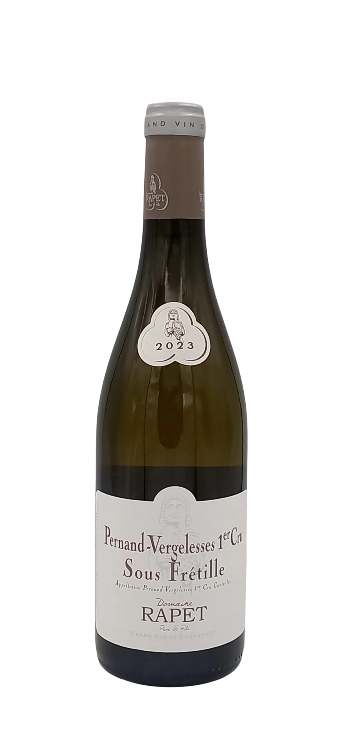 BOURGOGNE PERNAND VERGELESSES « SOUS FRETILLE » BLANC 2023 DOMAINE RAPET PERE ET FILS BOURGOGNE PERNAND VERGELESSES « SOUS FRETILLE » BLANC 2023 DOMAINE RAPET PERE ET FILS