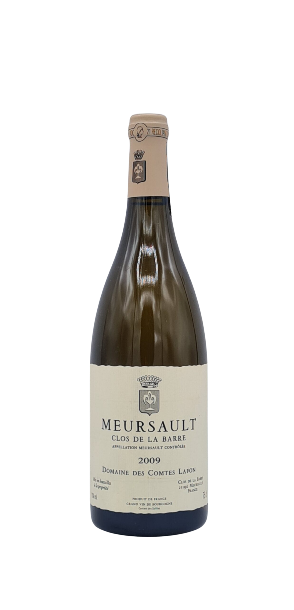 Bourgogne Meursault « Clos de la Barre » 2009 Domaine des Comtes Lafon