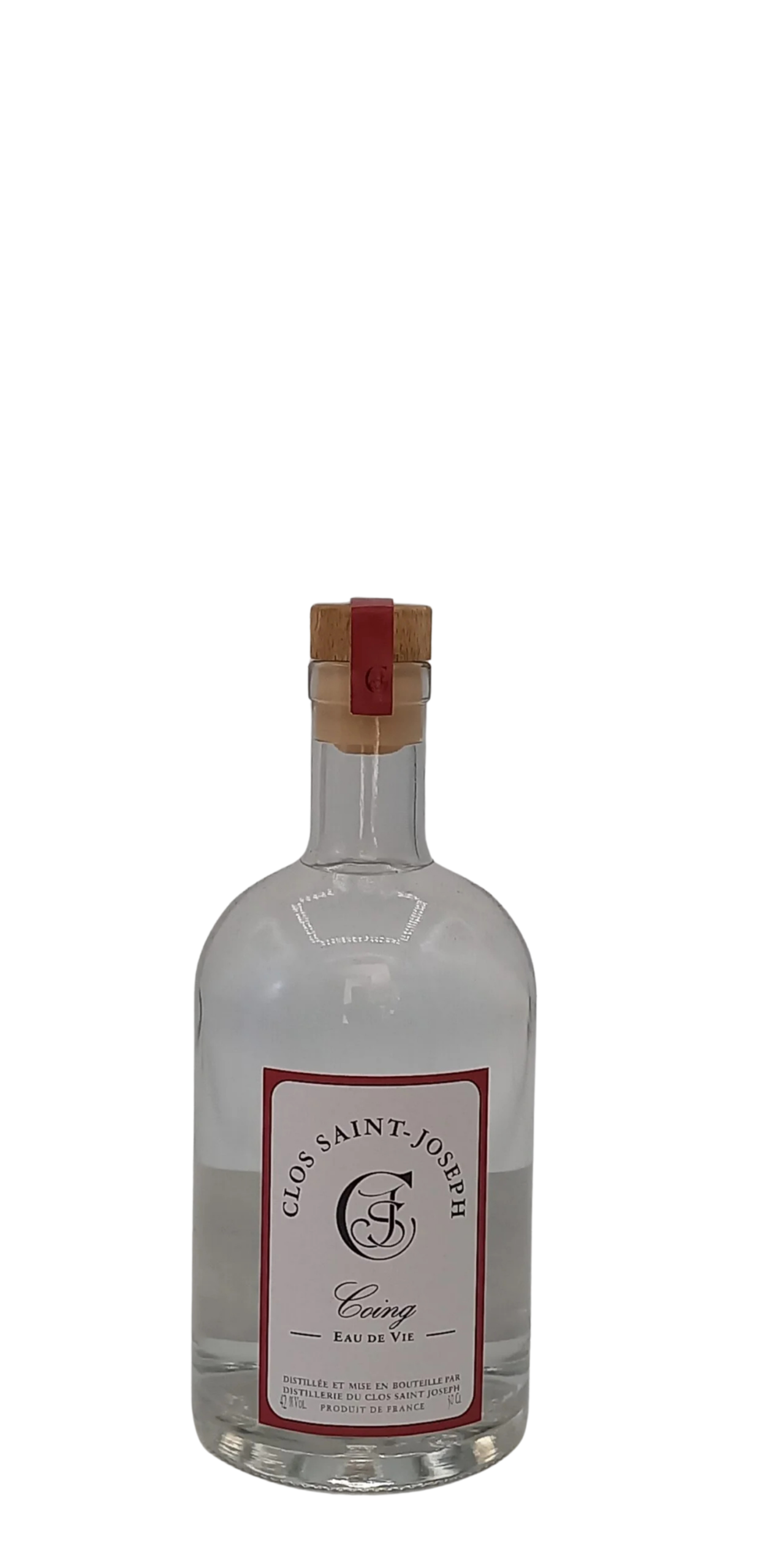 EAU DE VIE COING 41% CLOS SainT JOSEPH EAU DE VIE COING 41% CLOS SainT JOSEPH